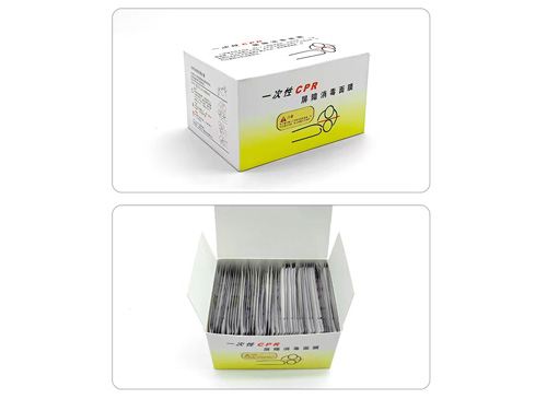 一次性CPR訓練屏障消毒面膜